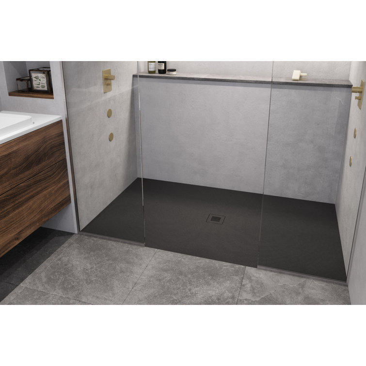 Wetstyle Feel 60" W x 36" D Shower Base Wayfair